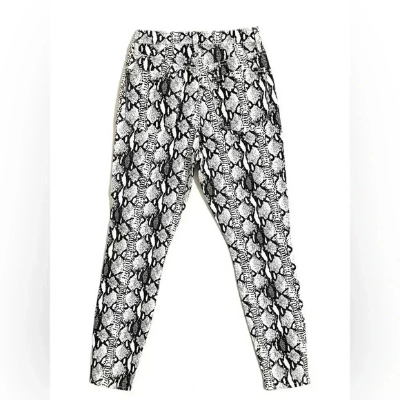 Frame Denim Ali High Rise Python Snake Print Cigarette Jeans SZ 26 NWOT - Picture 1 of 8